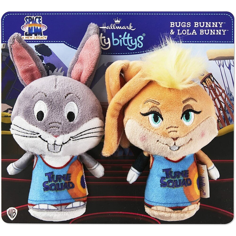 Space NEW Jam Legacy Hallmark Itty Bittys Plush Set 2021 Bugs & Lola Bunny